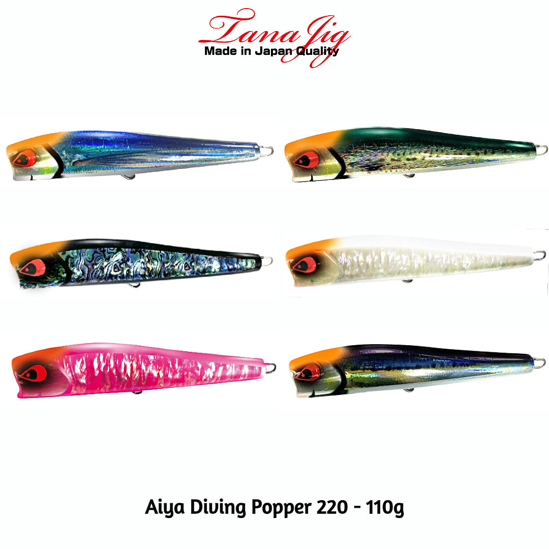 Tana Jig Aiya Diving Popper 200 110 grams