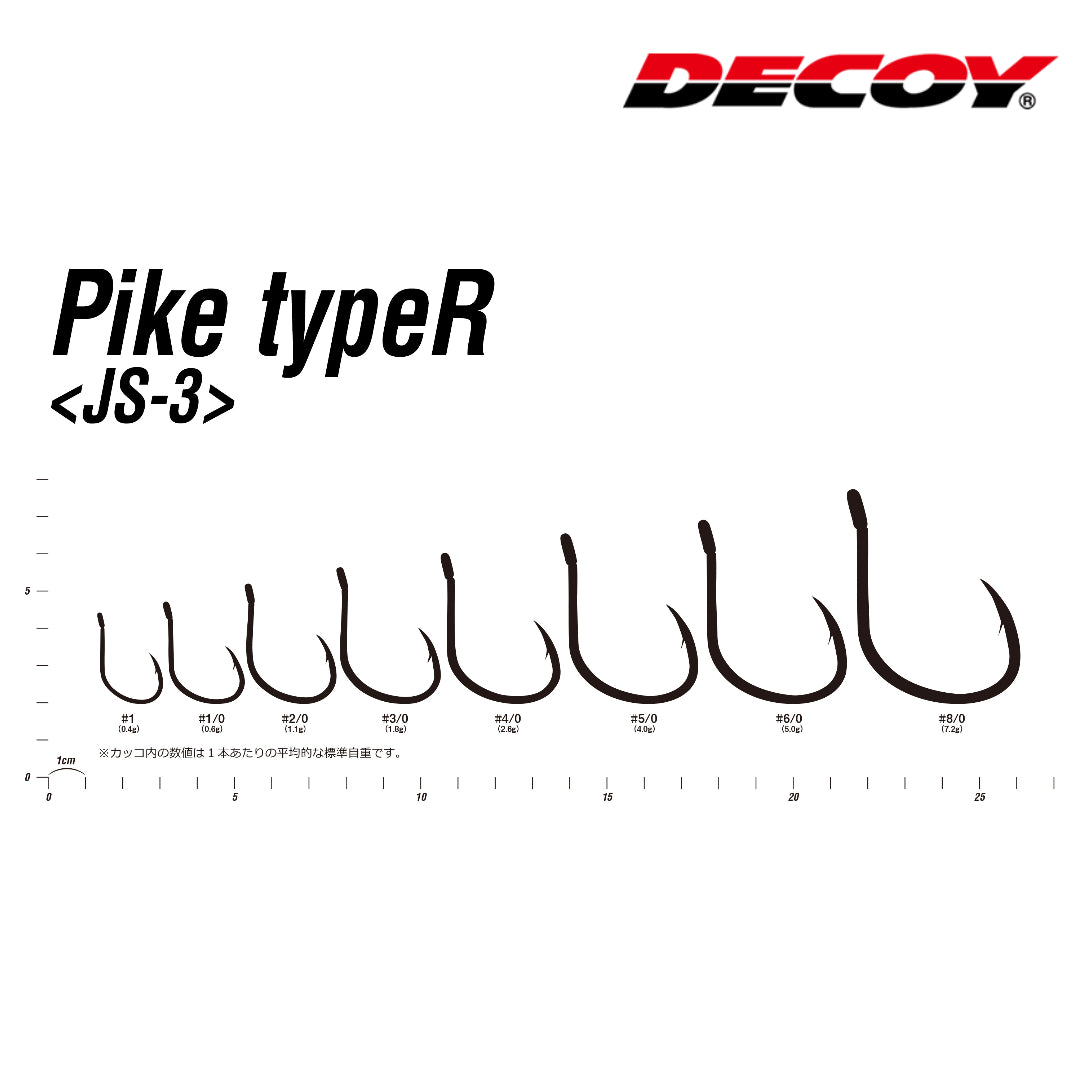 Decoy JS-3 Jigging Single Pike Type R