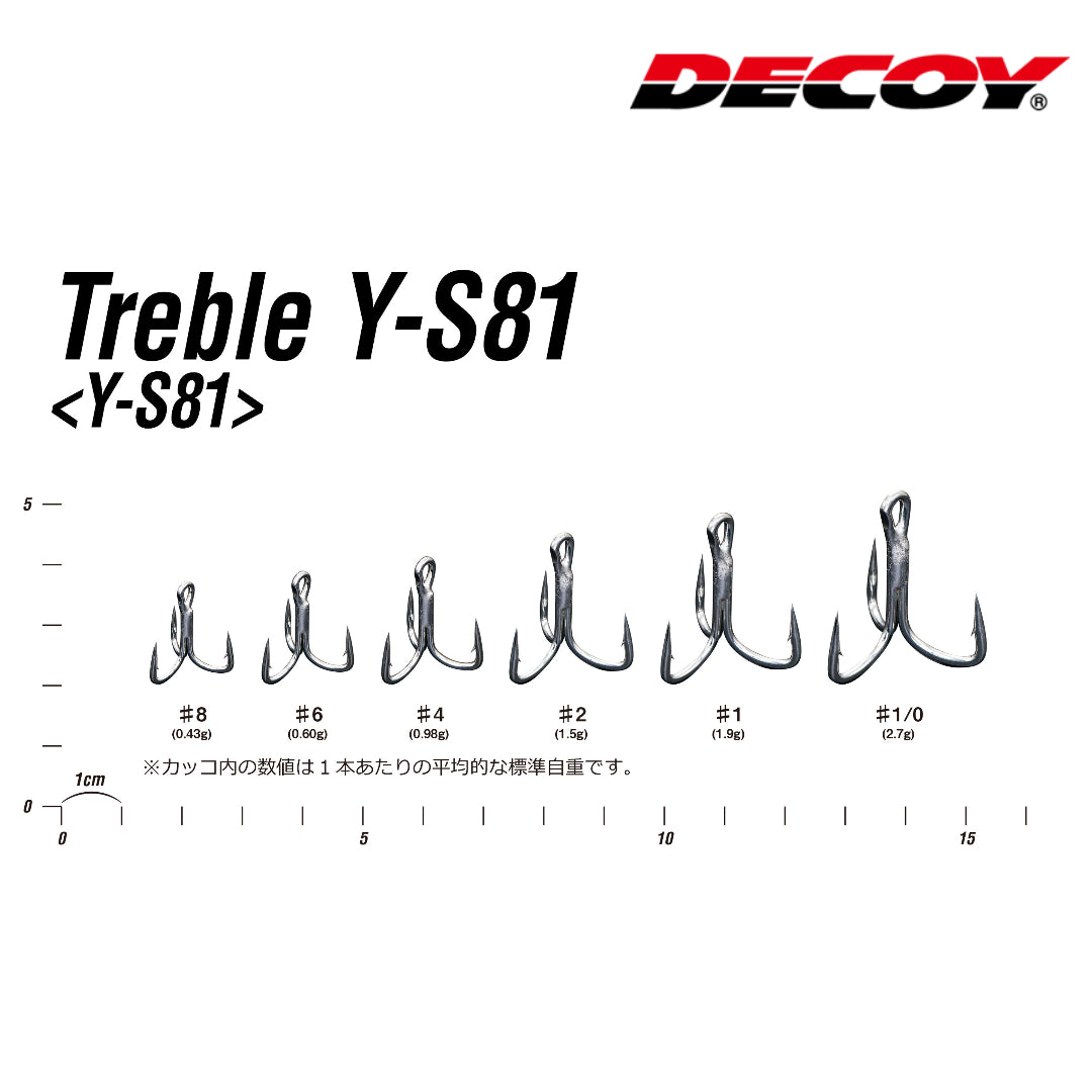 Umpan Y-S81 Kail Treble Kail Treble Tugas Berat
