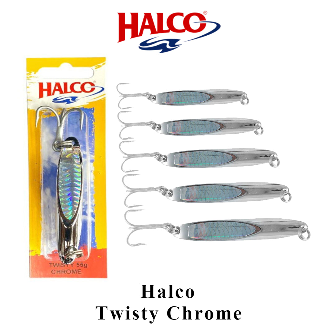 Sendok Halco Twisty Chrome