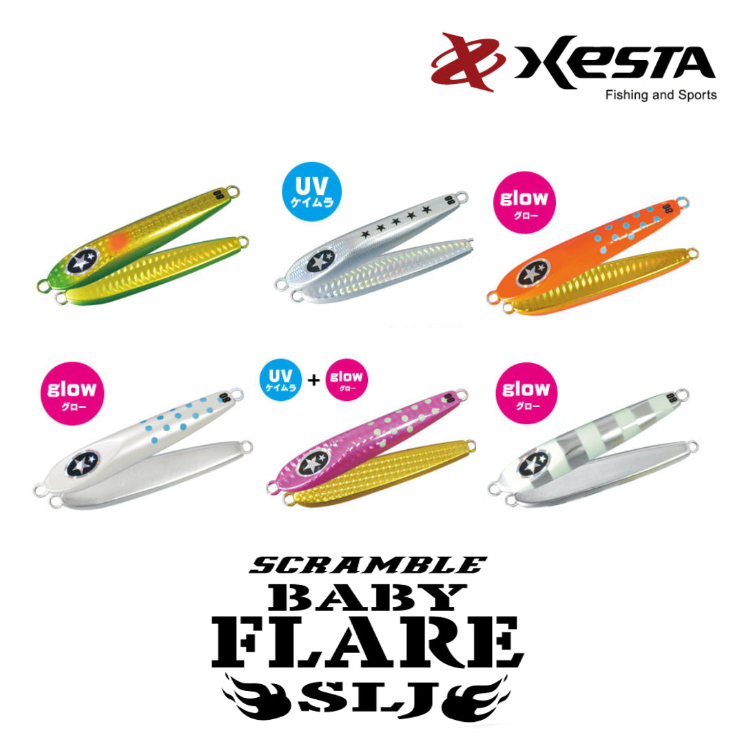 Xesta Metal Jig Baby Flare SLJ 60 Gram