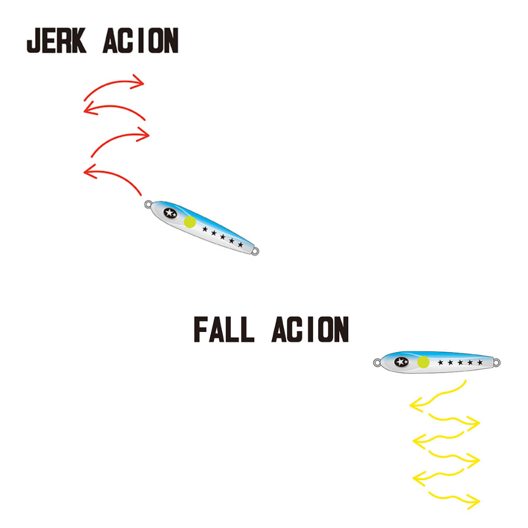 Xesta Metal Jig Baby Flare SLJ 60 Gram