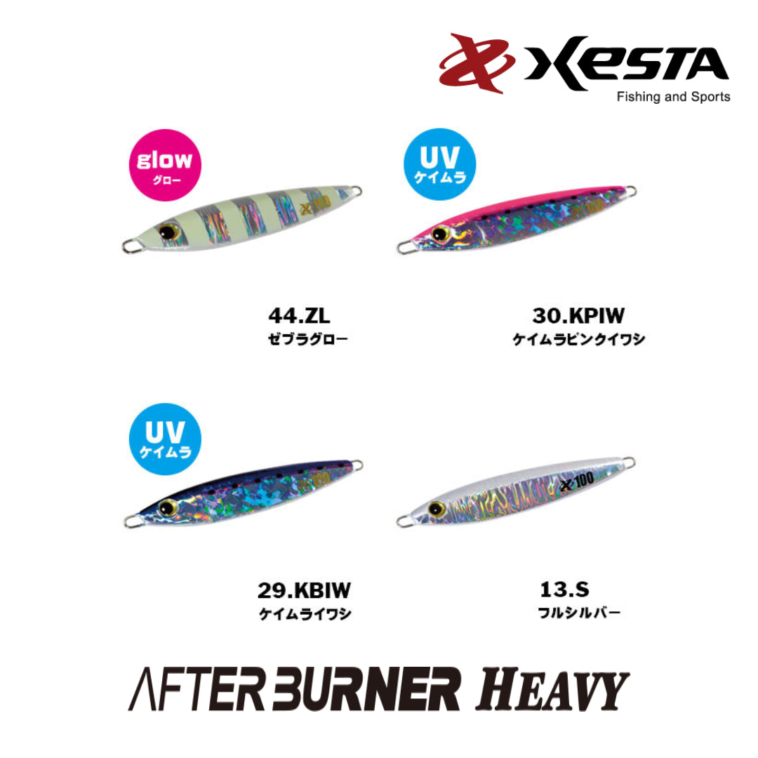 Xesta Metal Jig After Burner Berat 120 Gram