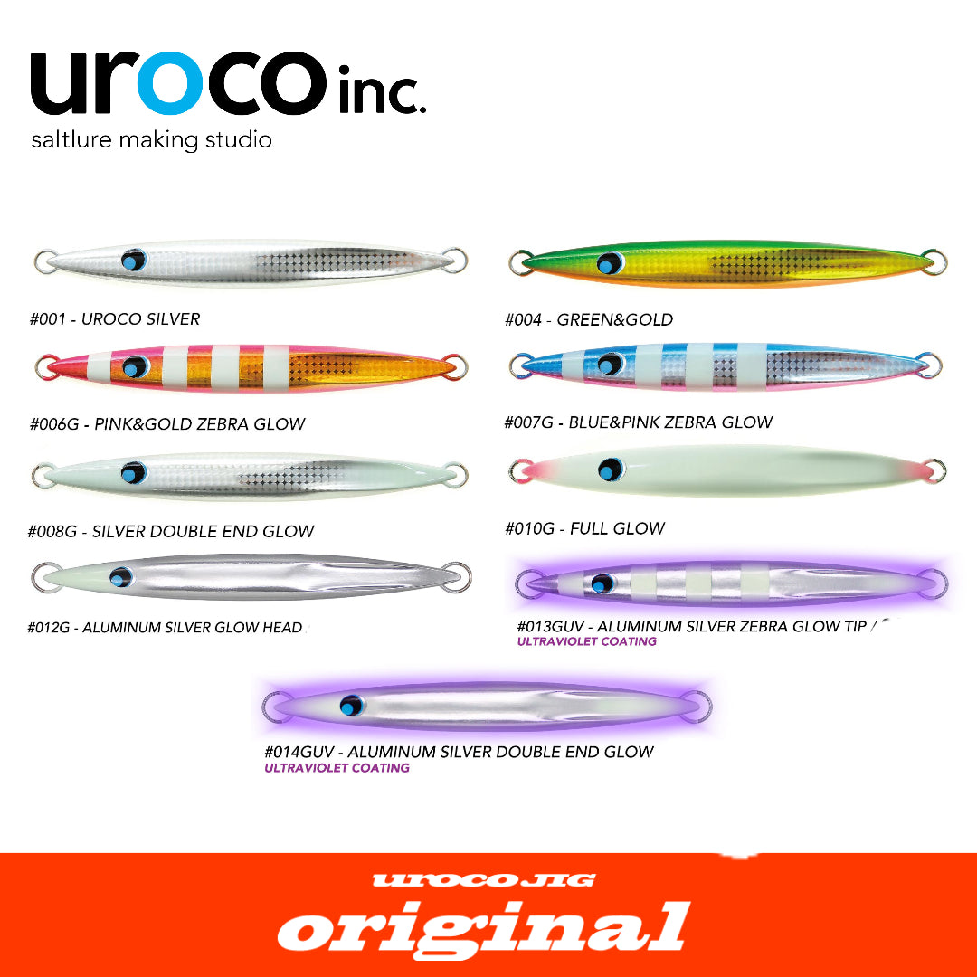Uroco Metal Jig Asli 200 Gram
