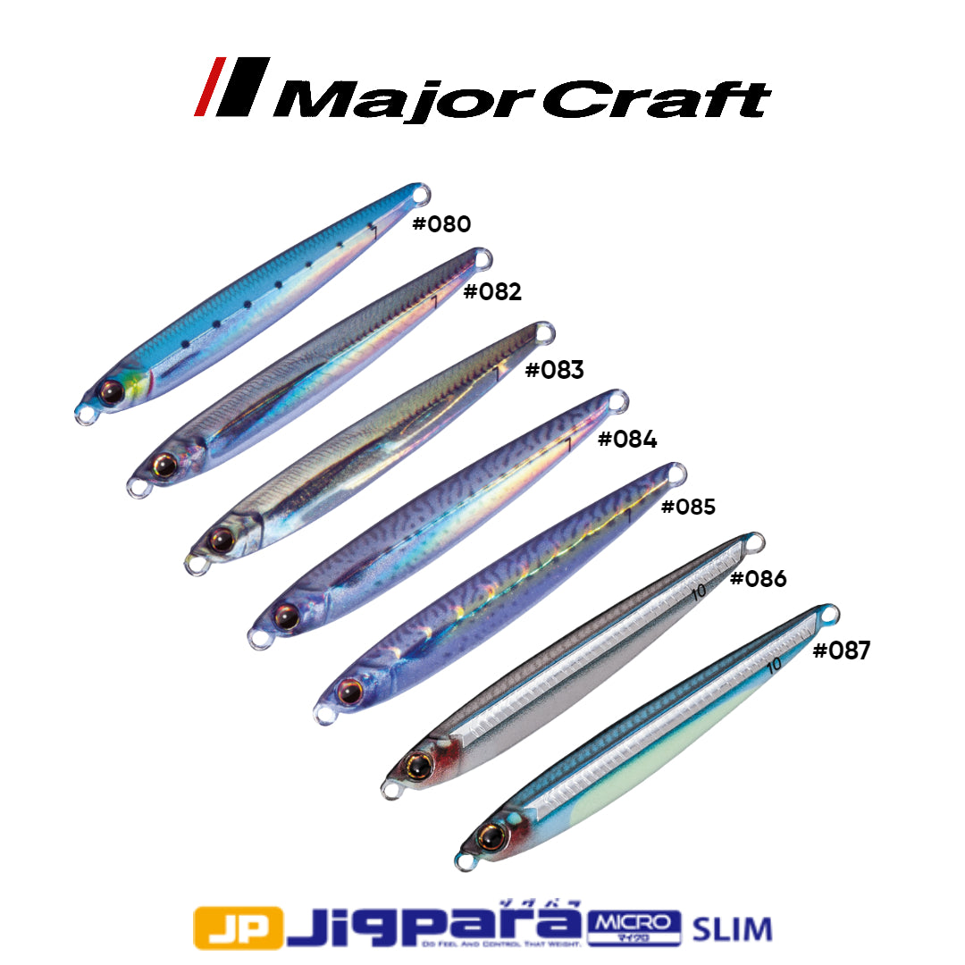 MajorCraft Metal Jig Jigpara Micro Slim JPMSL-5L 5 gram