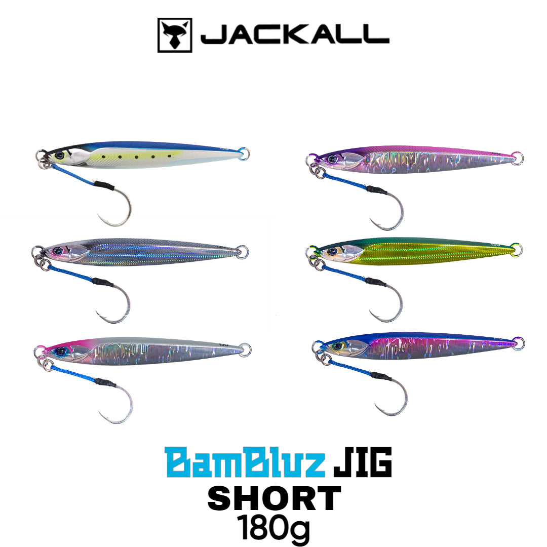 Jackall Metal Jig Bambluz Pendek 180 Gram