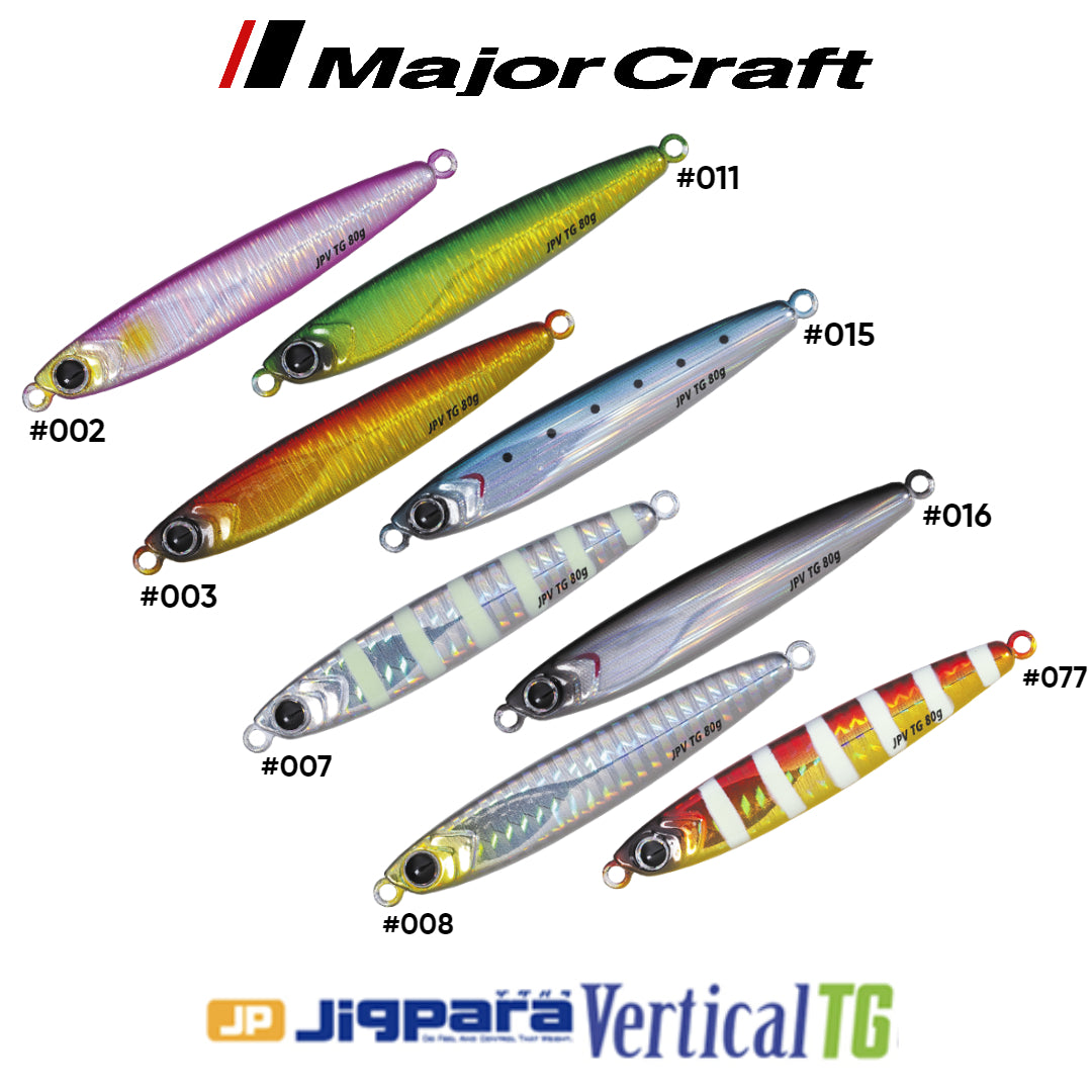 MajorCraft Metal Jig Jigpara Vertikal Tungsten JPVTG-150 gram