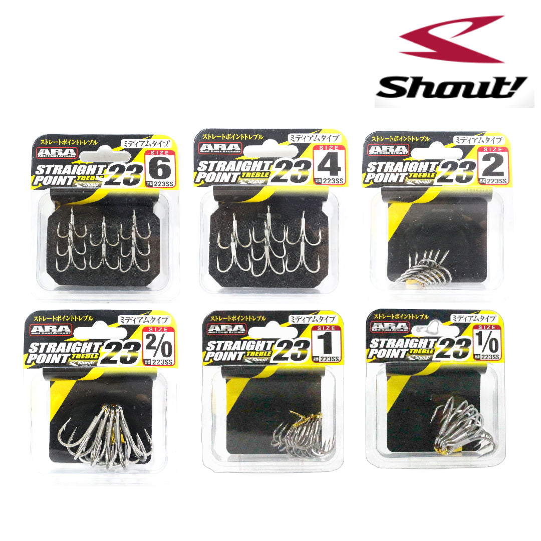 Shout 223-SS Kail Treble Titik Lurus 23 Tipe Sedang