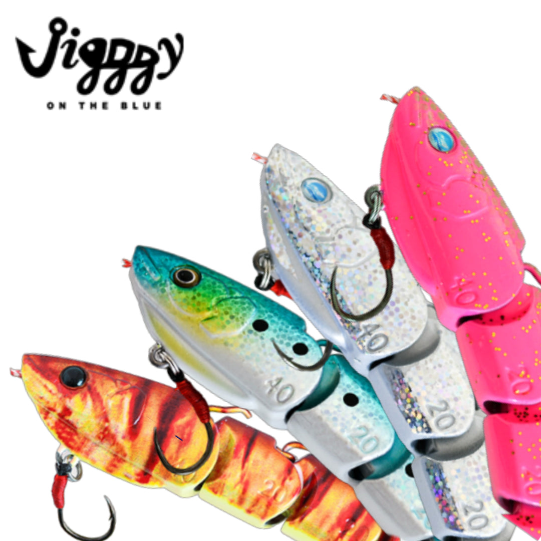 Pada Jig Logam Biru Jigggy 100 Gram