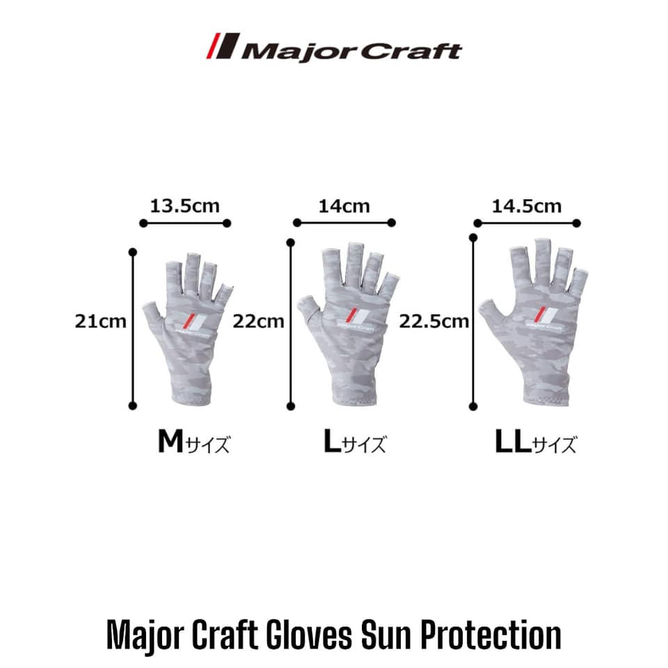 MajorCraft Gloves Sun Protection UV-Cut