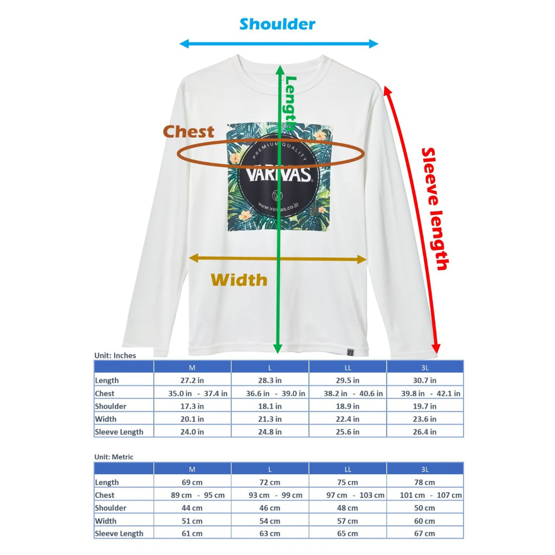 Varivas VAT-47 Long Dry T-shirt