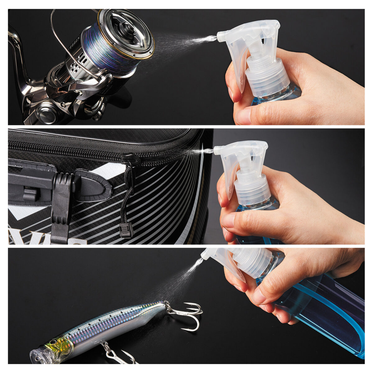 Semprotan Alat Pancing Varivas Penetral Air Asin 180ml (4342)