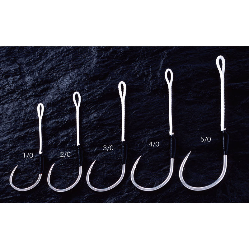 Teriak 42-DA Double Barb Assist Hook Dipasang