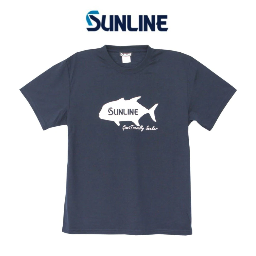 Kaos Sunline SUW-15203DT Dry Fit Lengan Pendek Navy