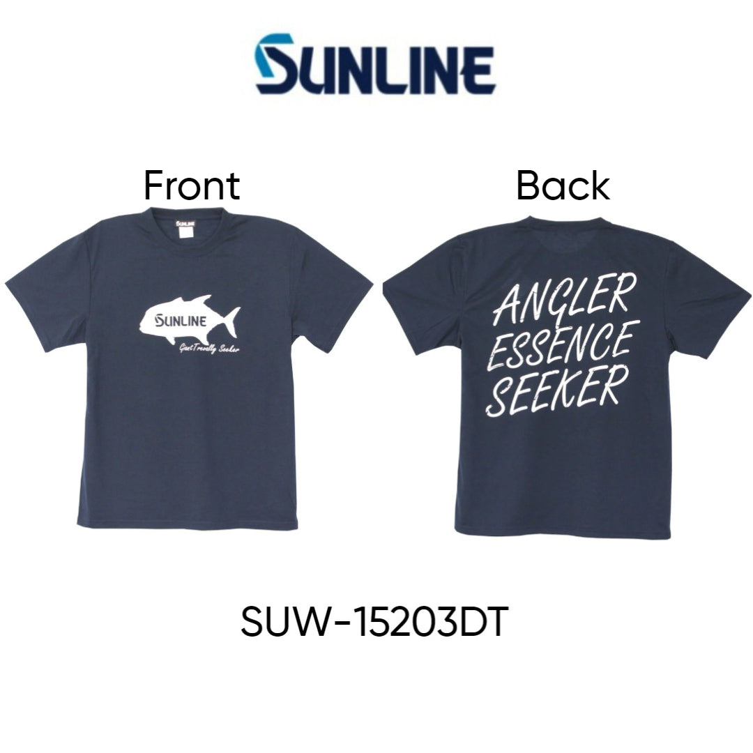 Kaos Sunline SUW-15203DT Dry Fit Lengan Pendek Navy
