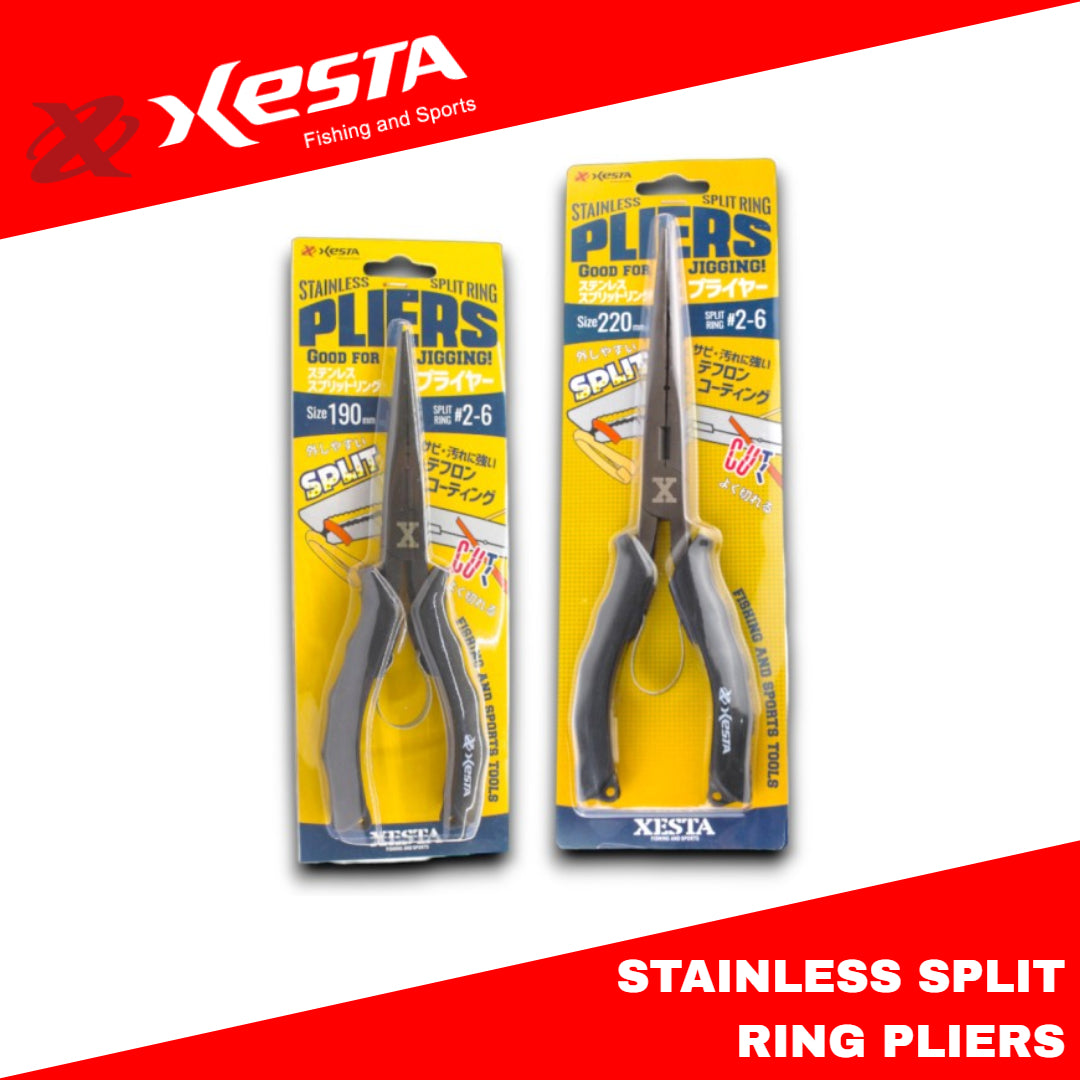 Xesta Stainless Split Ring Pliers