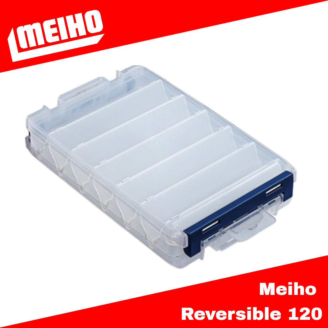 Meiho Reversible 120 ( 200 x 126 x 36 mm ) Bening (4472)