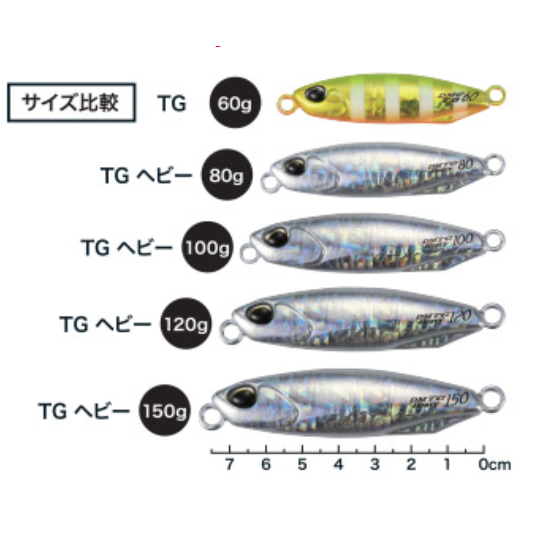 Duo Metal Jig Drag Metal TG Tungsten Berat 120 Gram