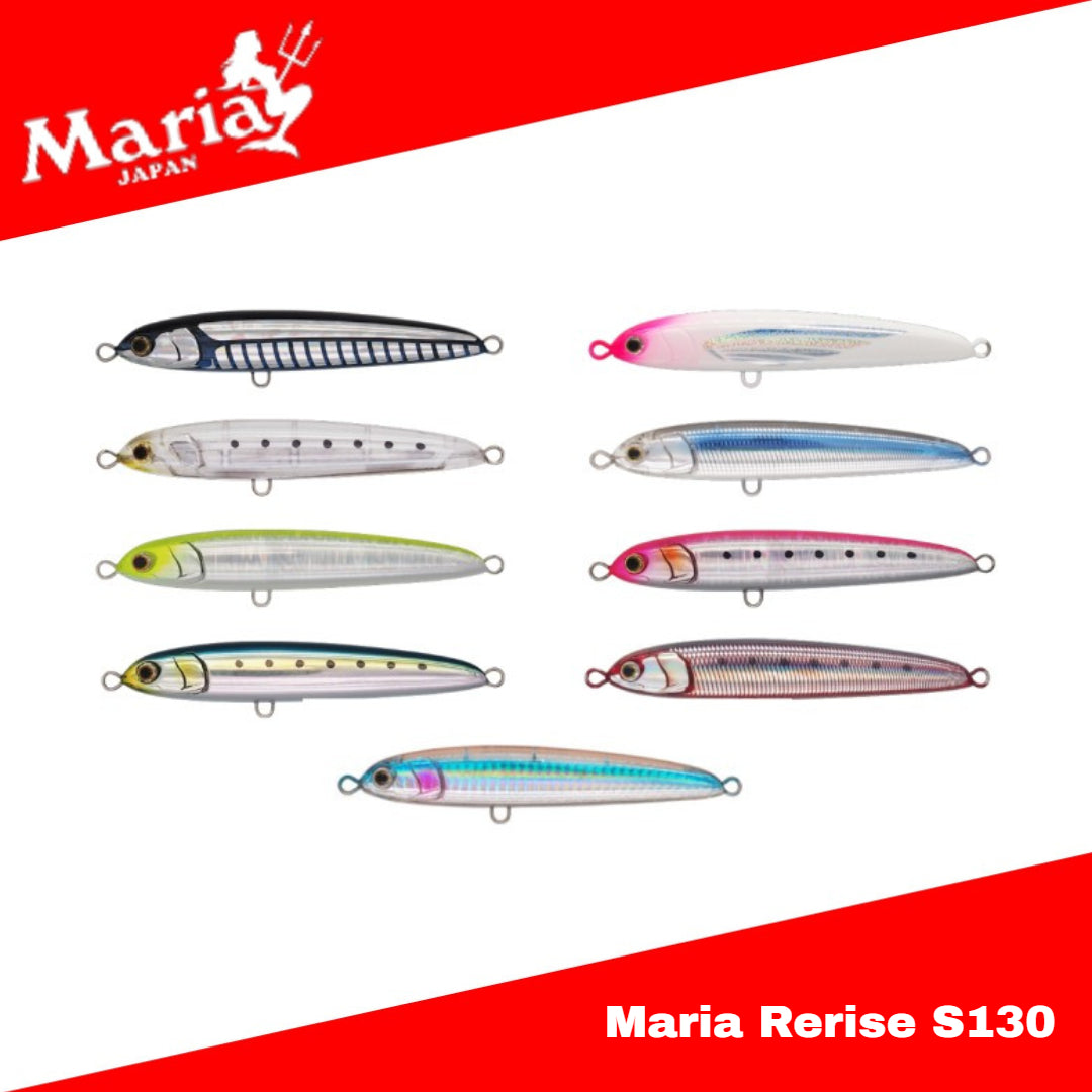 Umpan Tenggelam Pensil Maria Rerise S130 130mm 70g