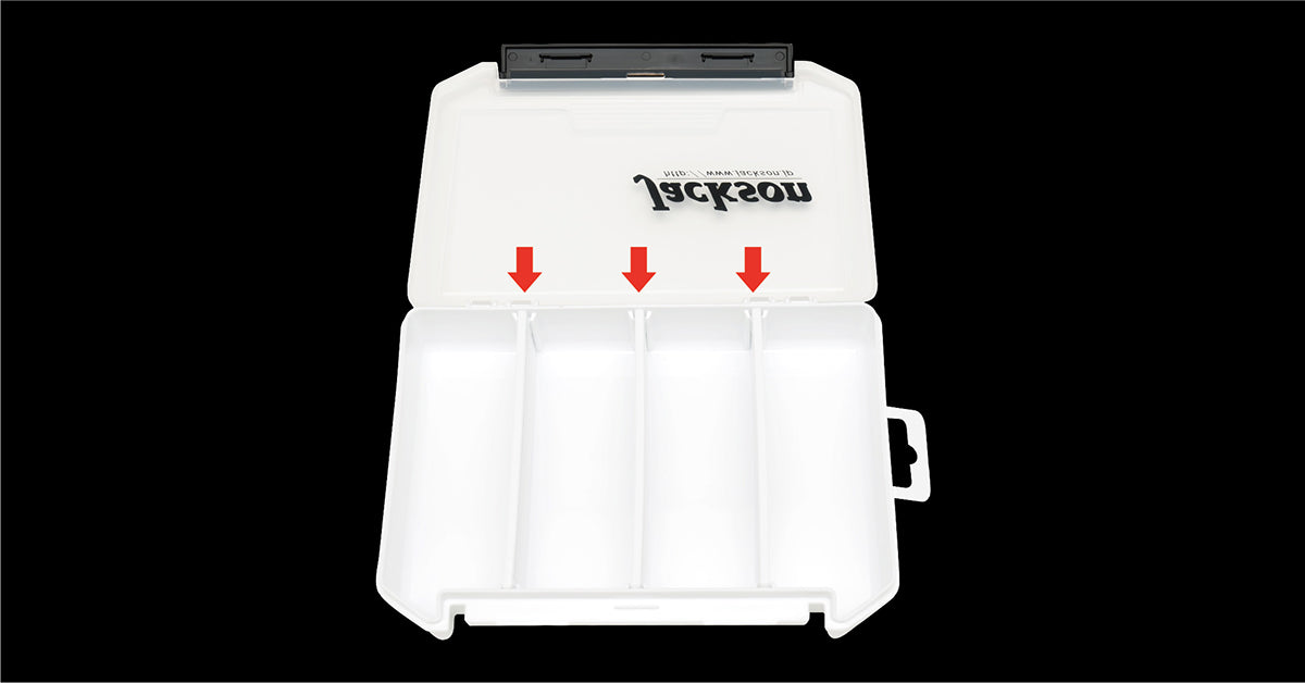 Kotak Umpan Jackson Takcle Box VS-3010NDM WH Putih 145x205x40mm