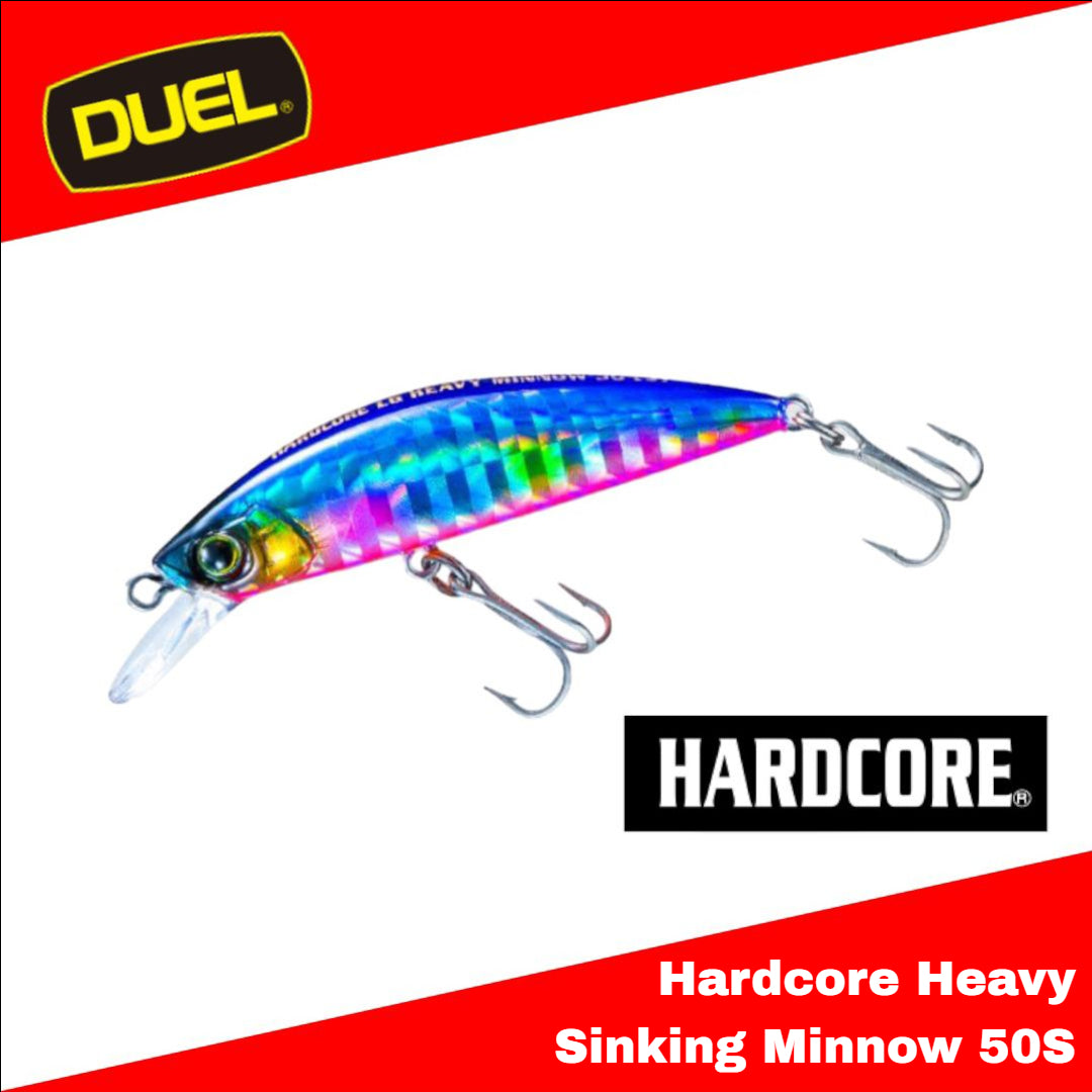 Umpan Pancing Yo Zuri Duel Hard 50S Heavy Sinking Minnow Lure