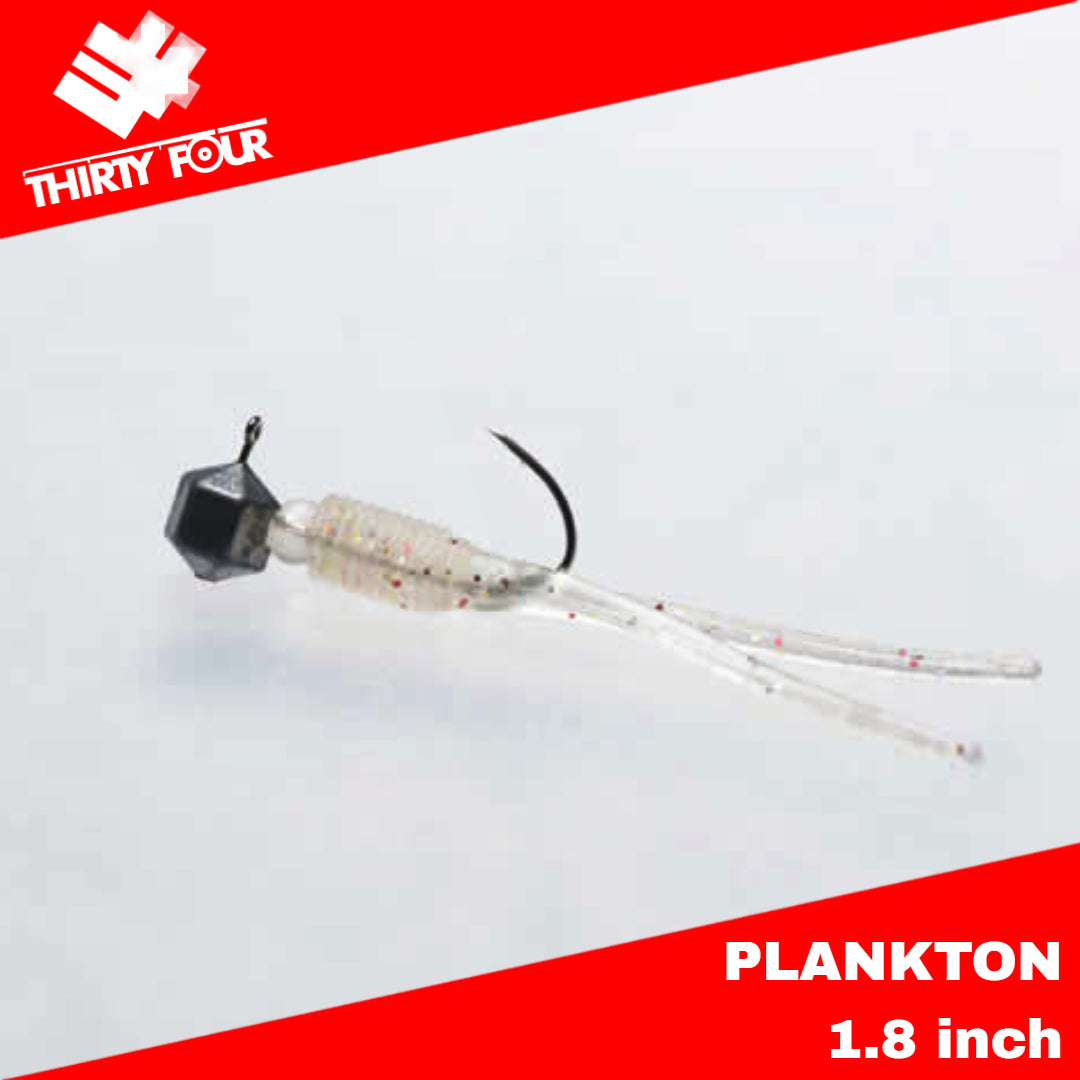 Umpan Pancing Thirty Four Soft Lures Plankton 1.8 Inch