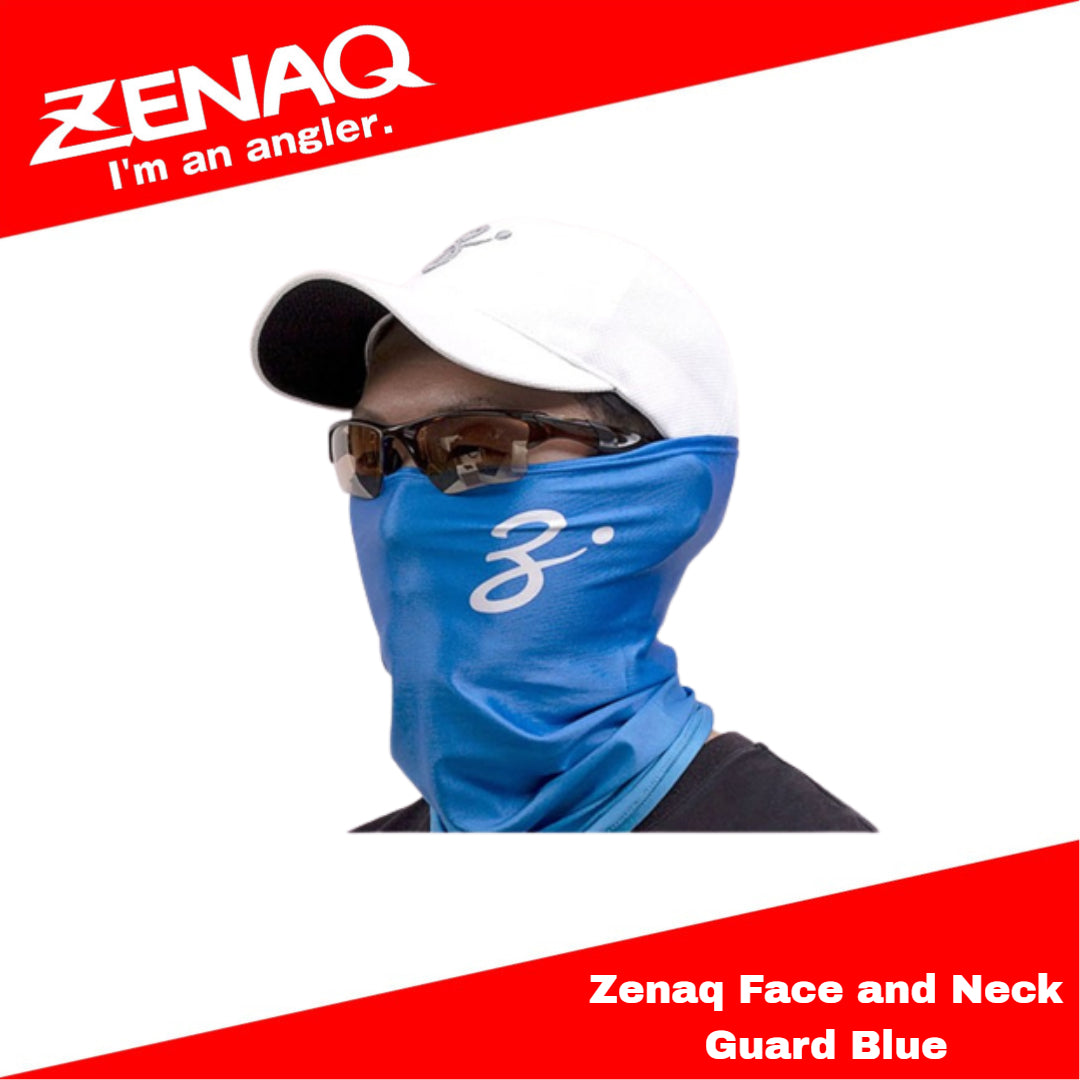 Zenaq Face and Neck Guard - Blue