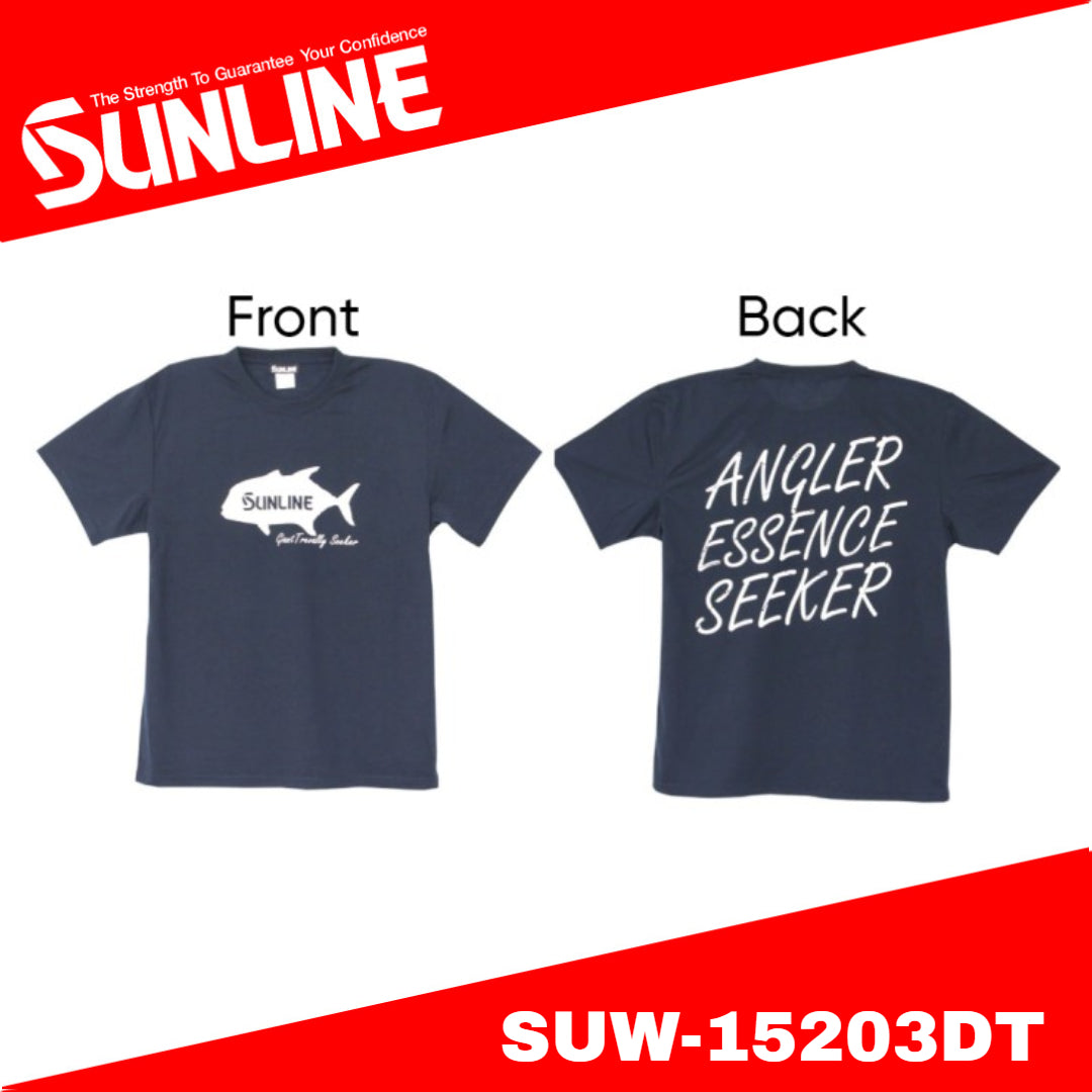 Kaos Sunline SUW-15203DT Dry Fit Lengan Pendek Navy