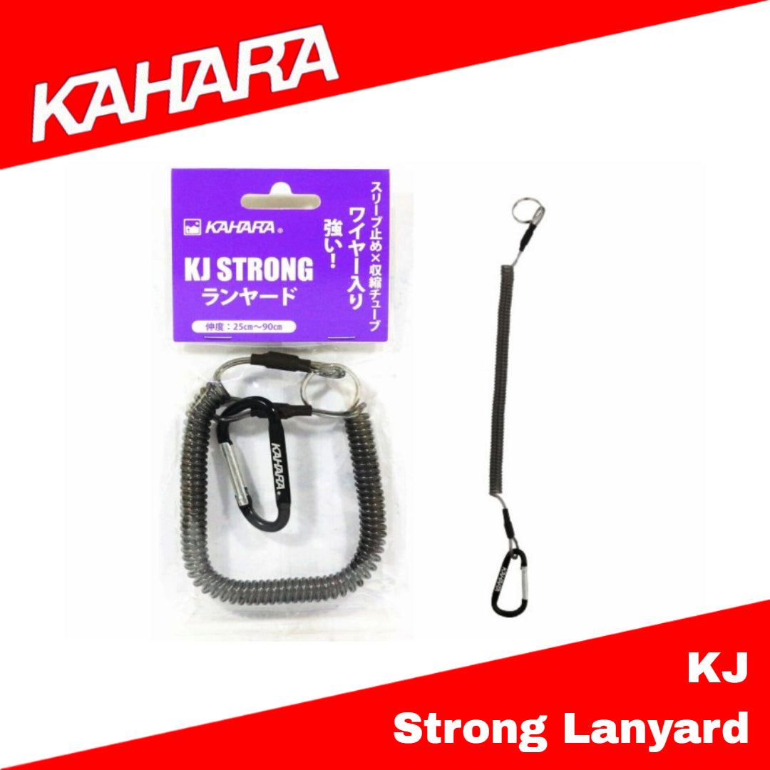 Kahara KJ Strong Lanyard Spring Coil With Carabina