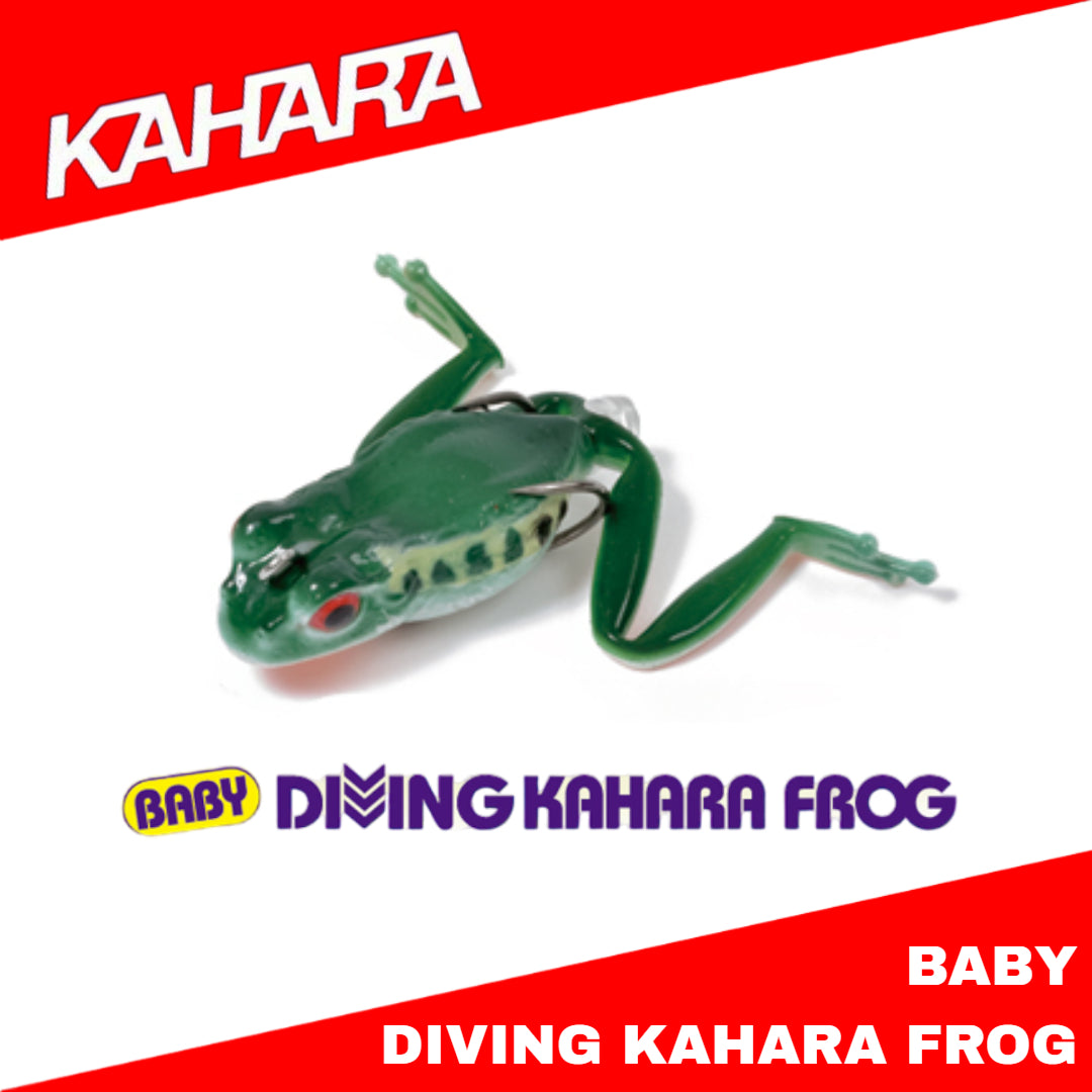 Kahara Baby Diving Frog Soft Plastic Floating Lure 7.5gr 45mm