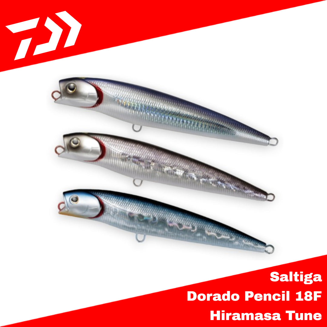 Daiwa Saltiga Dorado Pencil 18F Hiramasa Tune Floating Lure 180mm 56g