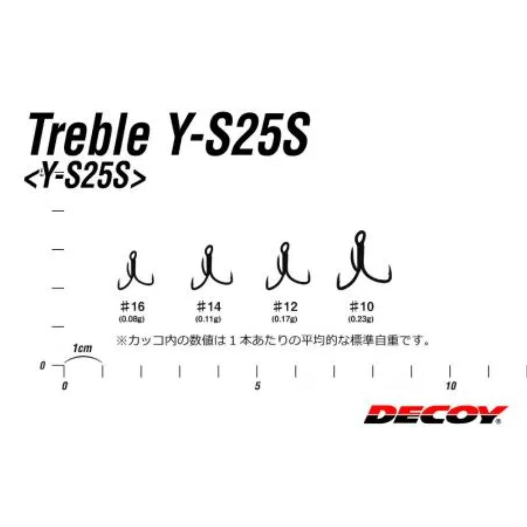 Umpan Pancing Kail Y-S25S Kail Treble