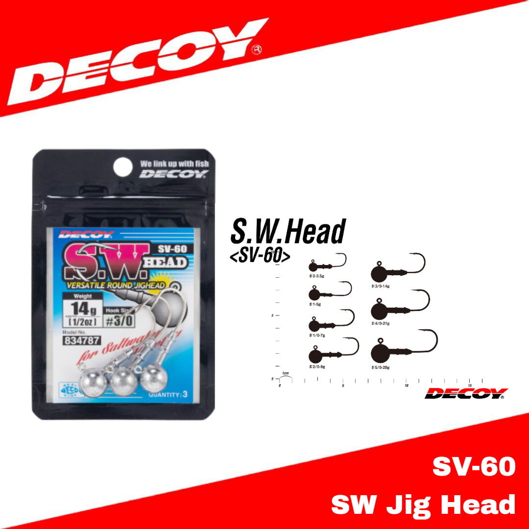 Kepala Jig Umpan SV-60 SW