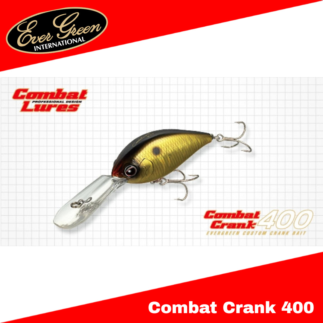 Umpan Pancing Evergreen Combat Crank 400 Floating Lures 21g 68mm
