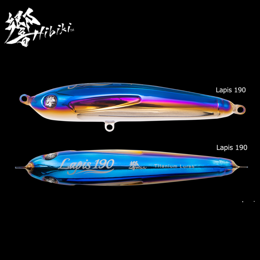 Hibiki Lapis 190 Titanium Lure Diving Pencil 95g 190mm