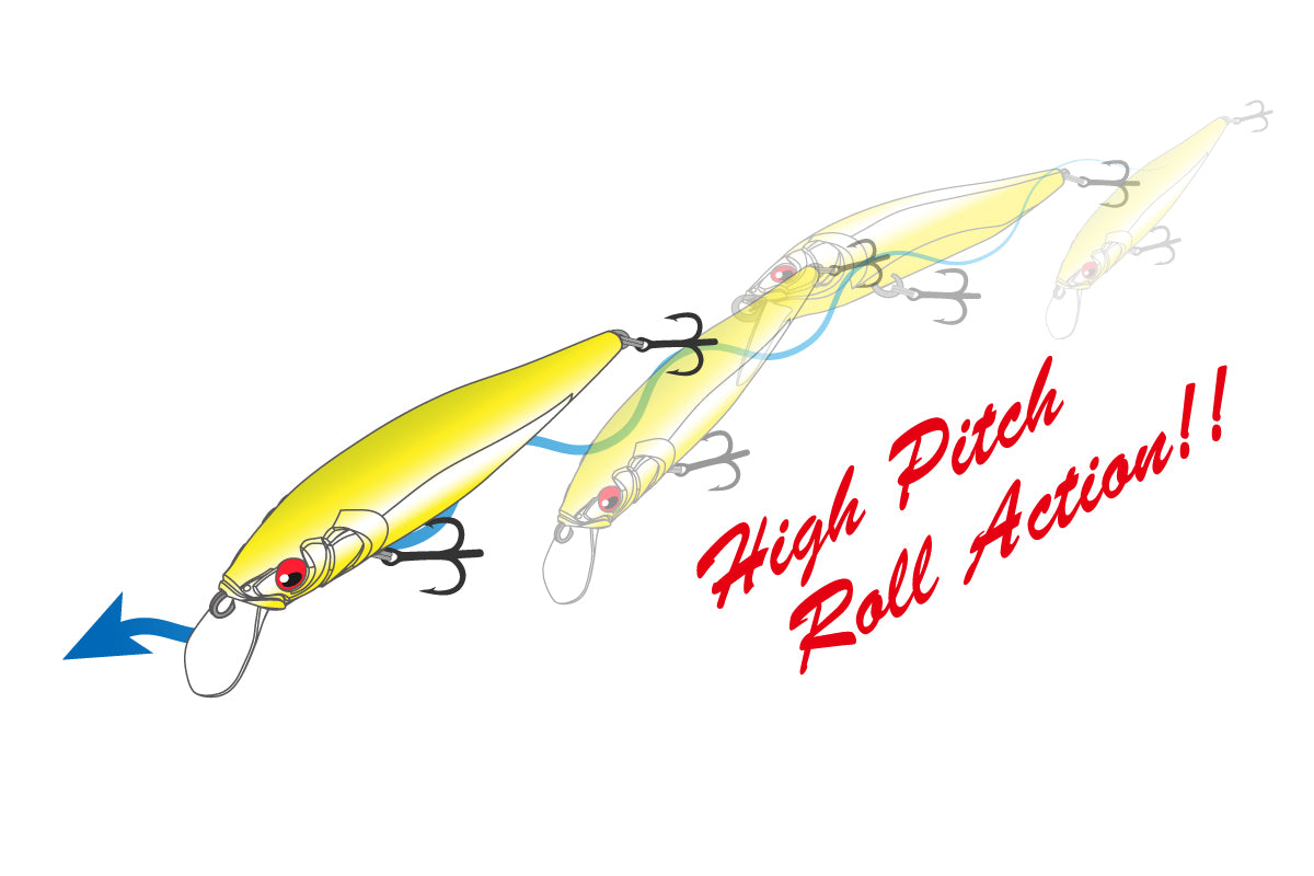 Megabass X-NANAHAN+2 Slow Floating Minnow 7g 75mm