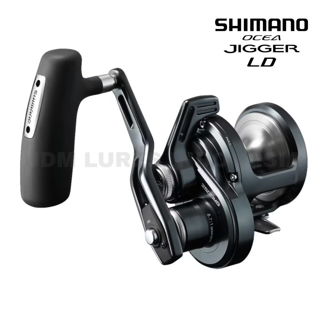 Gulungan Baitcasting Shimano 24 Ocea Jigger LD 2500HG
