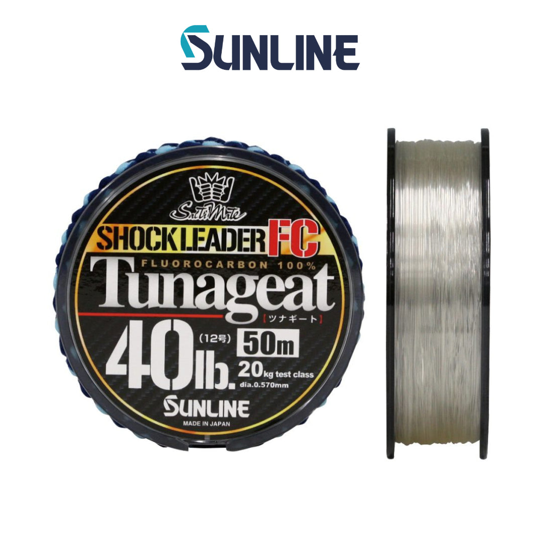 Sunline Shock Leader Fluorokarbon Saltimate Tunageat FC