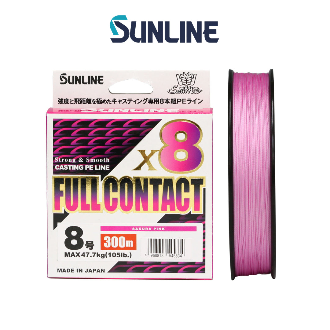 Tali PE Sunline Saltimate Kontak Penuh X8 300m
