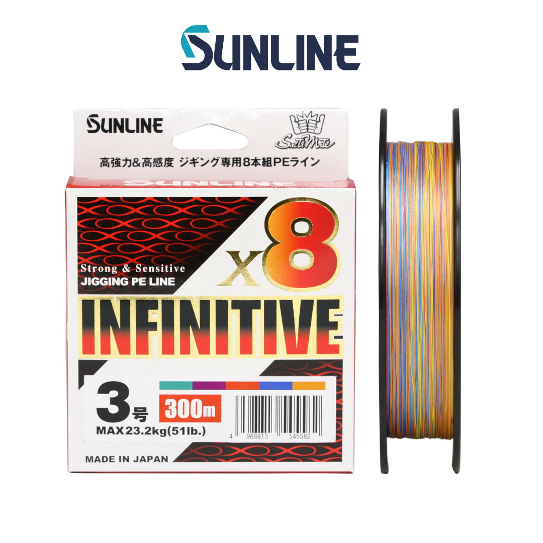 Sunline PE Line Saltimate Infinitif X8 300m