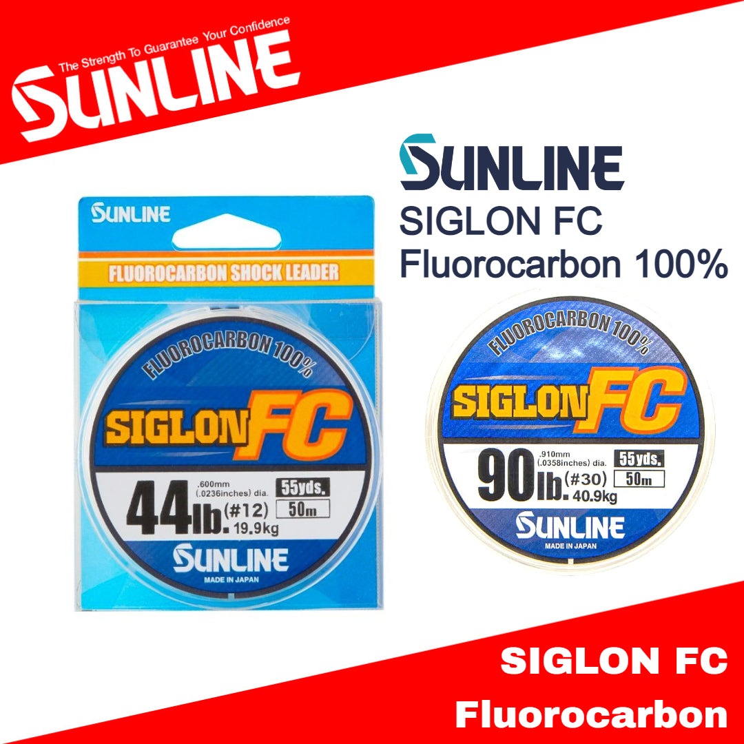 Sunline Siglon FC Fluorokarbon Shock Leader 50m
