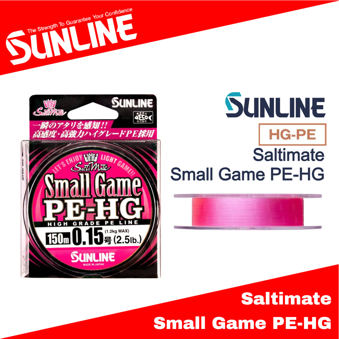 Sunline PE Line Saltimate Permainan Kecil PE-HG