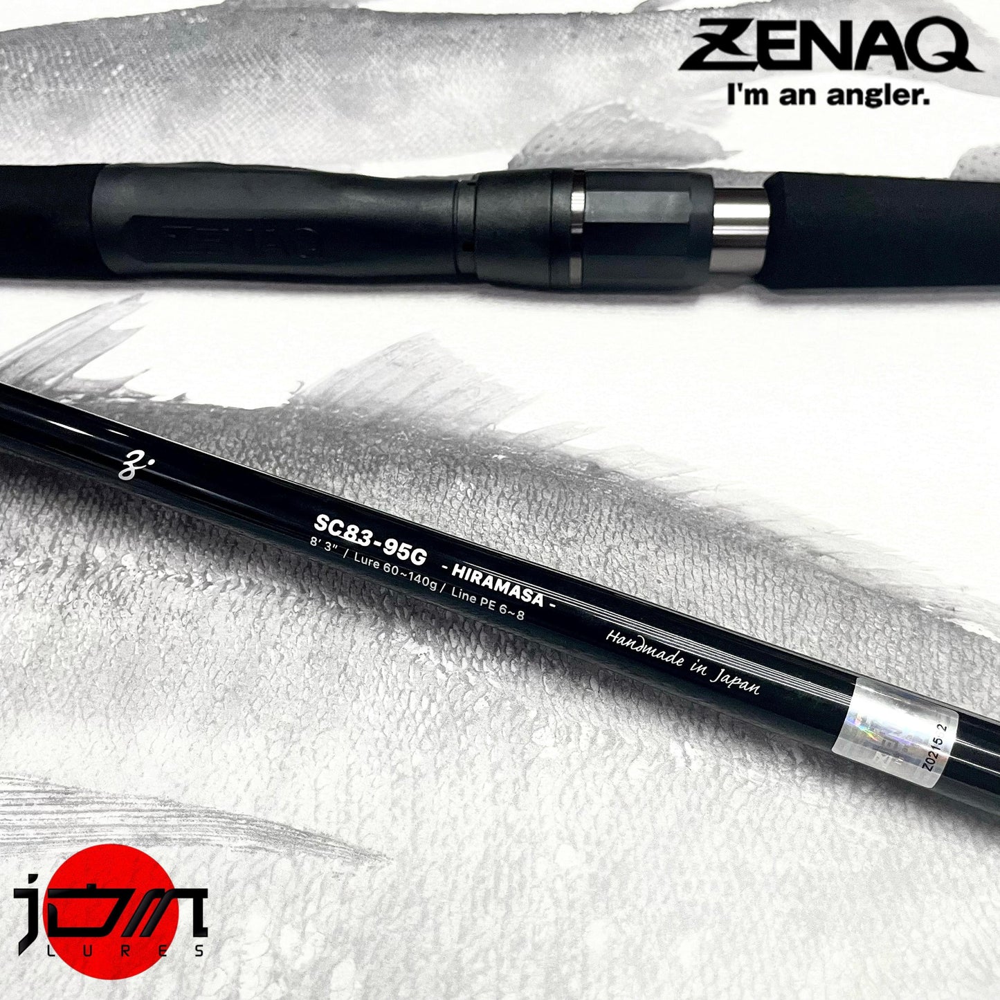 Zenaq Spinning Rod SINPAA SC83-95G HIRAMASA