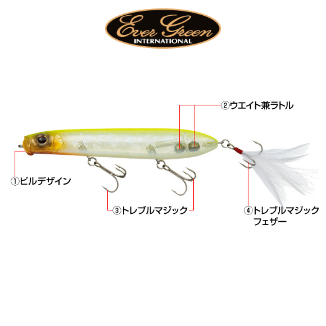 Evergreen Shower Blows Floating Lure 26.0g 12.5cm