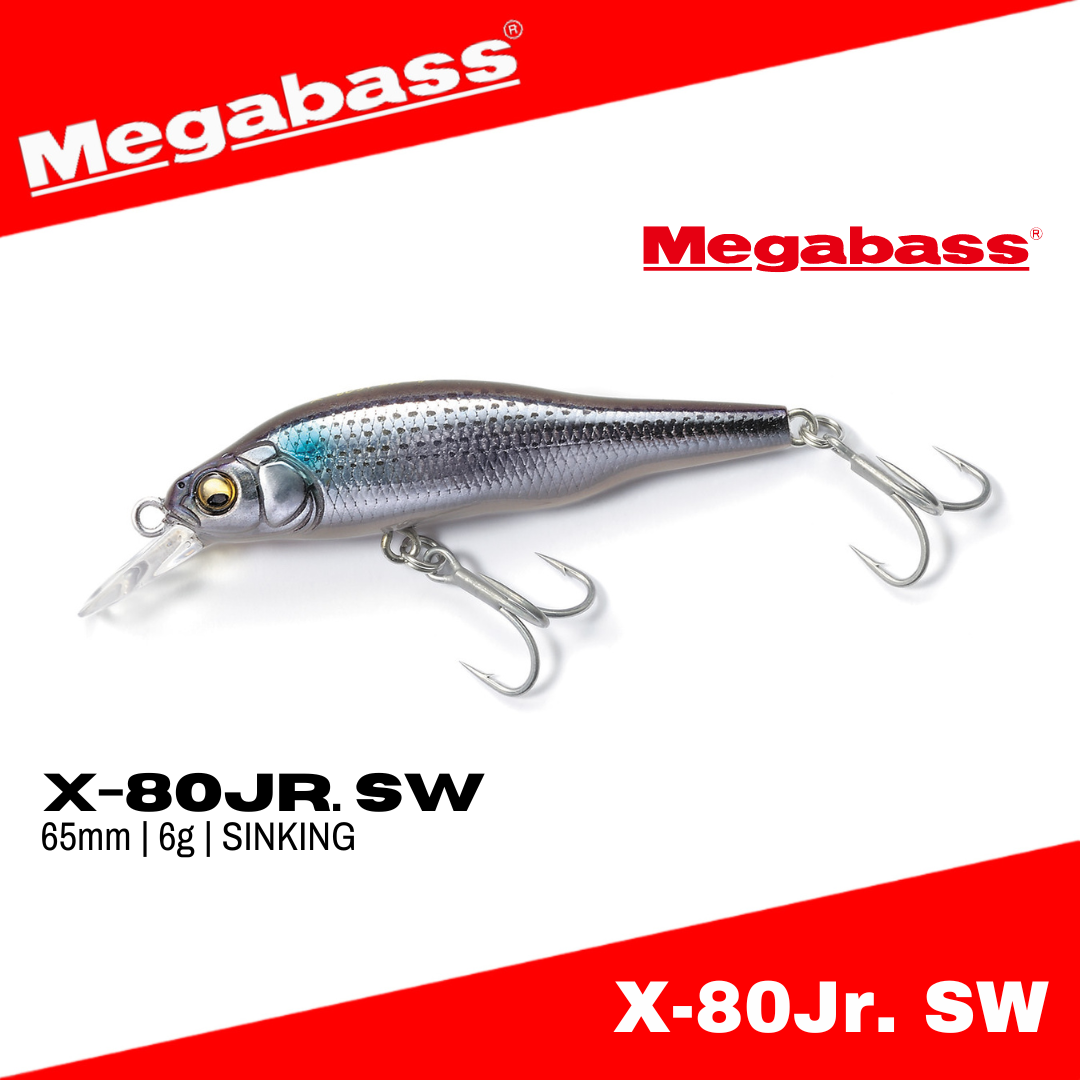 Megabass X-80Jr. SW Sinking Lure 6g 65mm