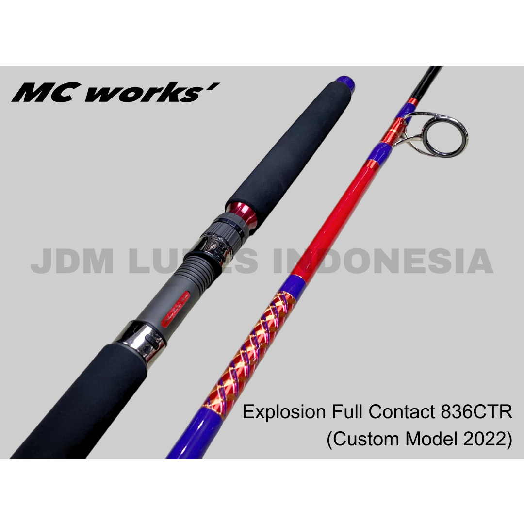 MC Works Spinning Rod Explosion Full Contact 836CTR