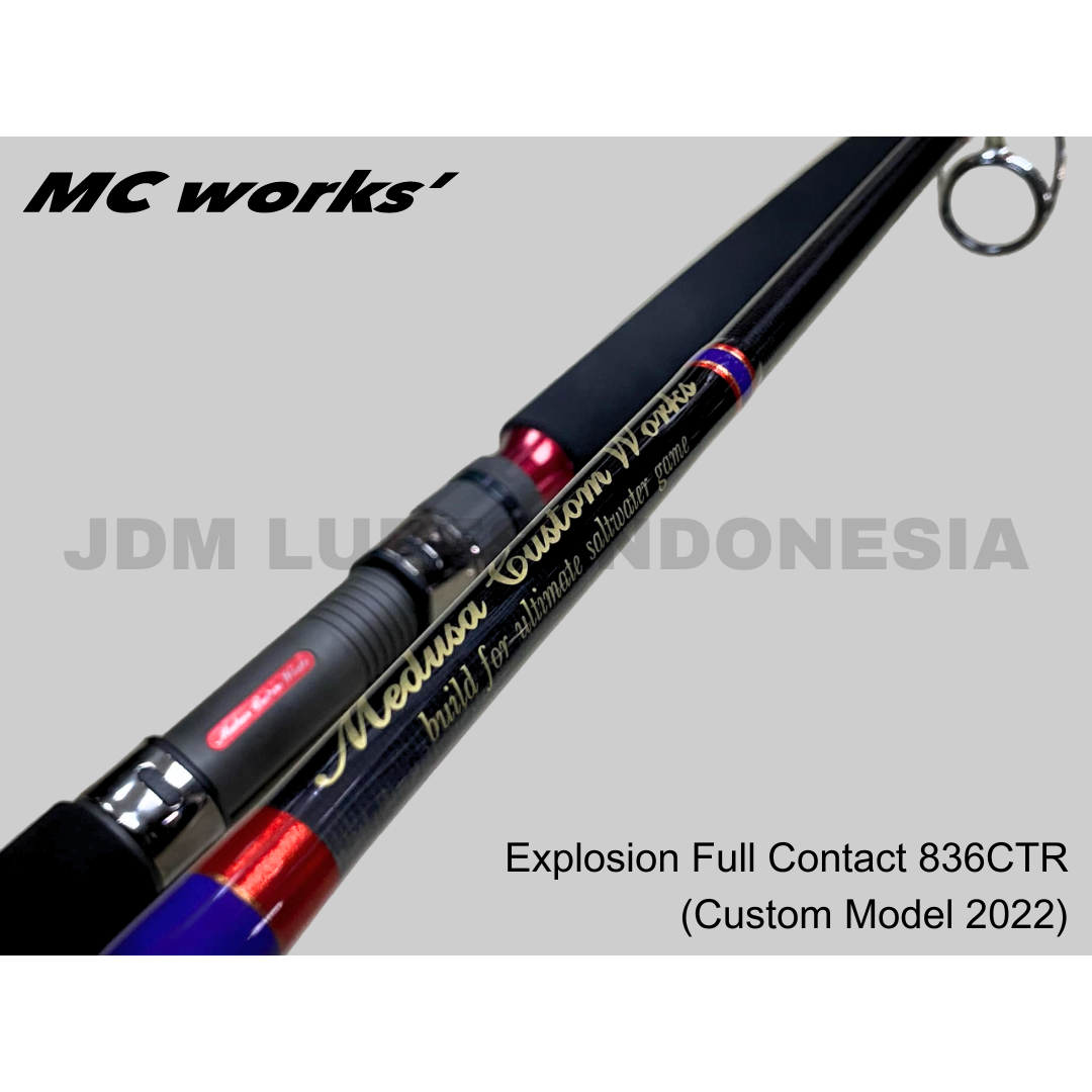 MC Works Spinning Rod Explosion Full Contact 836CTR
