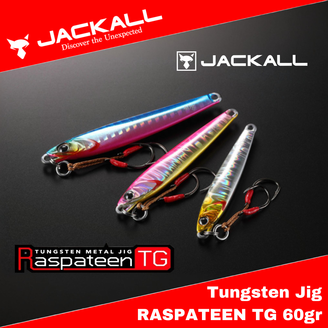 Jackall Metal Jig Raspateen TG Tungsten 60 gram
