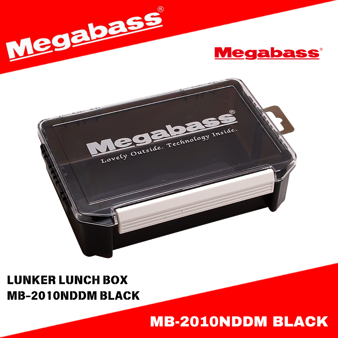 Kotak Makan Siang Megabass Lunker MB-2010NDDM Hitam