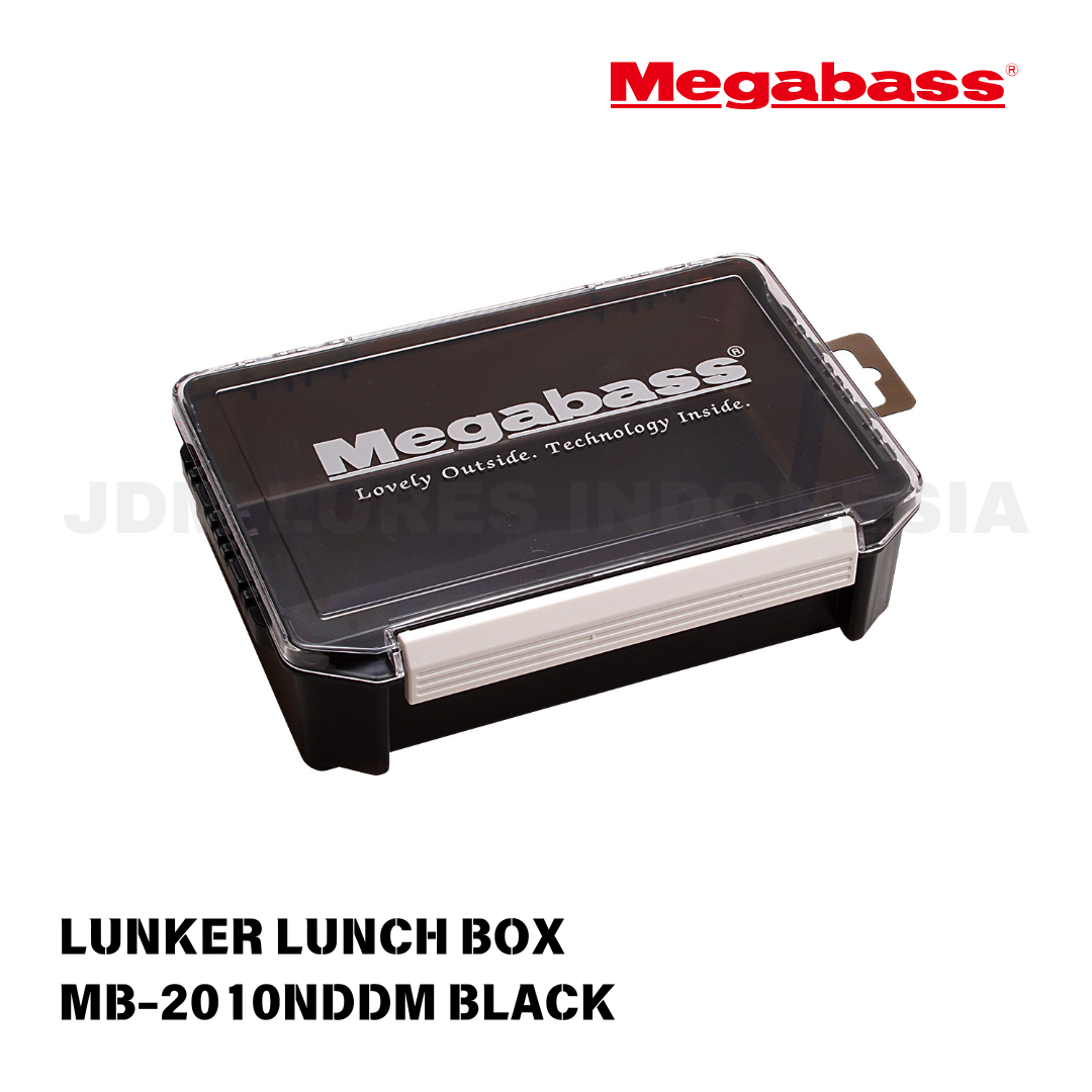 Kotak Makan Siang Megabass Lunker MB-2010NDDM Hitam